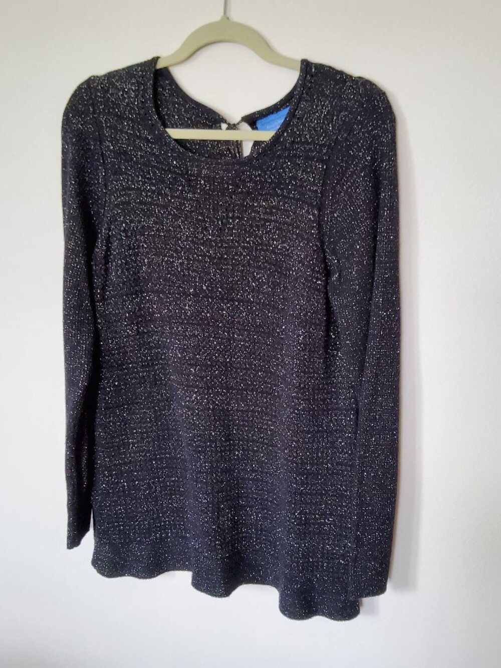 Simply Vera Black Shimmering Sweater size XL